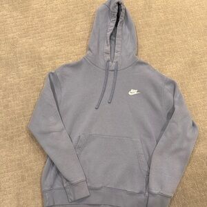 Men’s Nike Hoodie- size medium - blue